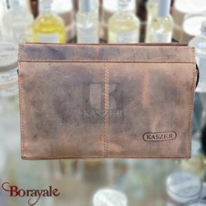 Trousse de toilette KASZER collection Oregon Marron naturel 556604-MC6