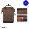 Sac à dos Cabaïa Adventurer + 2 poches, Papeete, Medium en Nubuck vegan