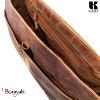 Besace Gibecière KASZER collection Kansas marron naturel foncé 20185-C6