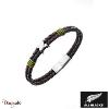 Bracelet Acier et cuir All Blacks AB-682218