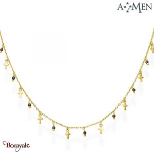 Collier Collection : Couture , Argent OR Amen Bijoux CLMICRGN