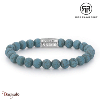 Bracelet Rebel & Rose Délice Turquoise Mat - 8mm L, Homme RR-80043-S-L