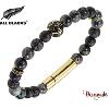 Bracelet All Blacks bijoux Homme rang de perles 682416