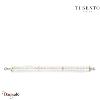 Bracelet TI SENTO Milano Perles femme argent plaqué or perles blanches - 23077YP