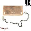 Compagnon Kaszer Oregon en cuir de vachette pleine fleur marron naturel foncé