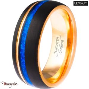 Bague  large 3 couleurs, Collection: Homme APOLLON Taille 64