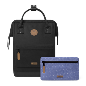 Sac à dos medium Cabaïa Adventurer Berlin en Polyester Tressé