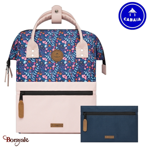 Sac à dos medium Cabaïa Adventurer Honfleur en Polyester Tressé
