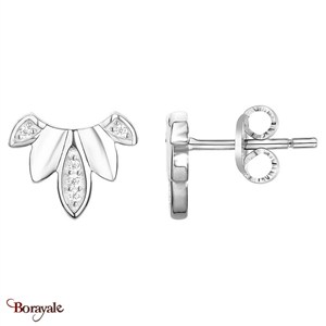Boucles d'oreilles, Gemstar Brand Femme, collection Borayale argent 925
