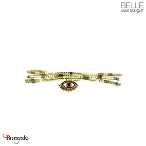 Bracelet Belle mais pas que, Collection: Hoo my lovely green B-2310-HMLG