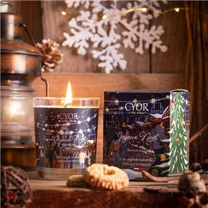 Bougie Parfumée CYOR Joyeux Noël : Made in France