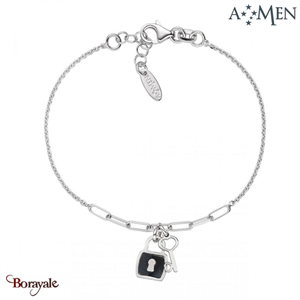 Bracelet Collection : Nacre, Argent Amen Bijoux BRMPLUBN