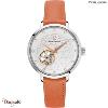 Montre PIERRE LANNIER Collection EOLIA argenté cuir Femme