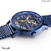 Montre PIERRE LANNIER Collection IMPACT Automatique Cadran Bleu Bracelet Acier 