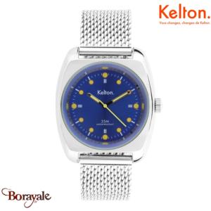 Montre KELTON RC 22 bleu-jaune mesh quartz Unisexe 9122492