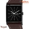 Montre KELTON Astre Blackstar Epsom Chocolat quartz Unisexe 9123462