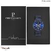 Montre PIERRE LANNIER Collection CAPITAL bleu milanais  Homme