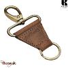 Porte clés KASZER collection Oregon Marron naturel 580604-MC6