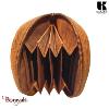Porte monnaie et cartes KASZER collection Oregon Marron naturel 501204-MC6