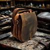 Sac bandoulière KASZER collection Kansas Marron naturel clair 20003-C6