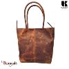 Sac épaule KASZER collection Kansas marron naturel foncé 20007-C6