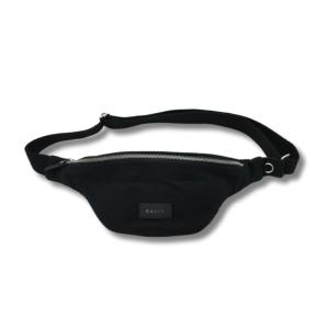 Sacoche banane CASYX, Coton Bio  Noir Profond