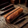 Trousse d'écolier KASZER collection Oregon Marron naturel clair 556104-MC6