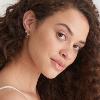 Forget Me Knot, Boucles d'oreilles Argent plaqué rhodium  ANIA-HAIE E029-02H