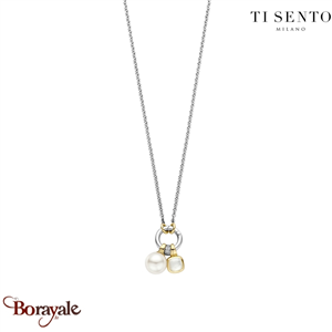 Collier TI Sento Perles femme 34114YP/42