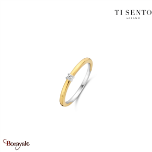 Bague TI Sento Minimaliste femme 12210ZY/54