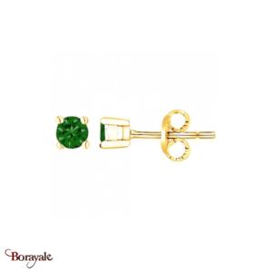 Boucles d'oreilles Gemstar Brand, collection : Plaqué OR Femme