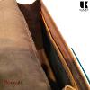 Besace Gibecière KASZER collection Kansas marron naturel foncé 20059-C6