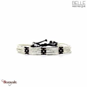 Bracelet Belle mais pas que, Collection: Velours noir B-2037-VENO
