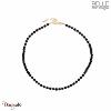 Collier Belle mais pas que, Collection: Stella Spinelle noire et hématite STELL-