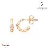 Boucles d'oreilles La Garçonne Diamant Etats d'âme doré champagne 26400007
