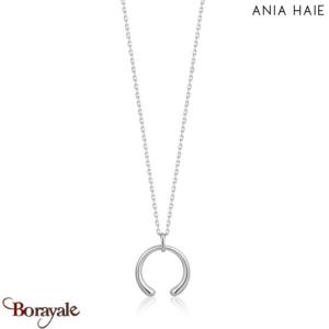 Collier Ania Haie Luxe Minimalism argent 925° plaqué rhodium de haute qualité N0
