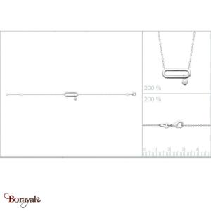 Bracelet argent 925° rhodié Borayale Collection : Les étincelantes
