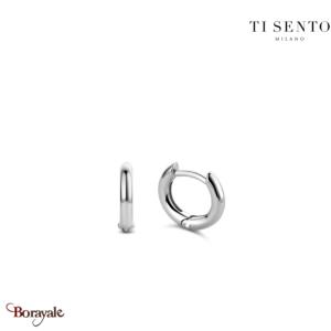 Boucles d'oreilles TI Sento Minimaliste femme 7811SI