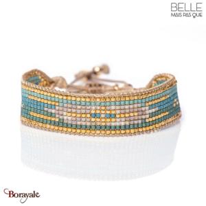 Bracelet -Belle mais pas que- collection Golden Pistachio B-1719-PISTA