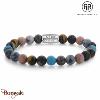Bracelet Rebel & Rose Ocean coral - 8mm M, Homme RR-80117-S-M