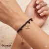 Bracelet TESSERA Pierre Lannier BJ27A1231 acier poli de couleur or