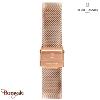 Bracelet de Montre Pierre Lannier Acier milanais doré-rose 16 mm
