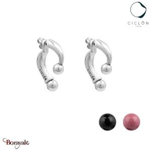 Boucles d'oreilles Ciclon 1998 Change métal plaqué argent 925° CI231610-01
