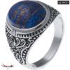 Chevalière Apollon acier et lapis lazuli Homme  IH-112-62