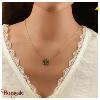 Collier Thabora fleur centrale motif fleurs - réf. T130925J