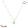 Collier TALLIA Pierre Lannier BJ24A0211 acier poli de couleur or