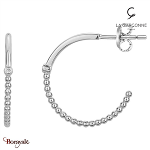 Boucles d'oreilles La Garçonne Diamant La Garçonne Diamant argent 20400026