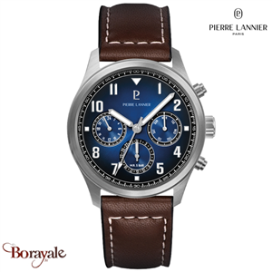 Montre Pierre Lannier AVIATEUR Homme Quartz 257H164