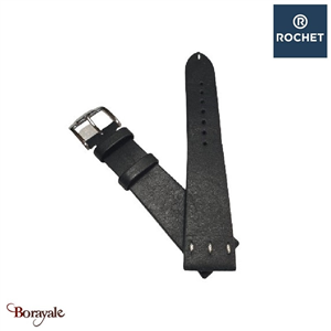 Bracelet Rochet France Pineapple 14 mm de couleur : noir 4031401ST