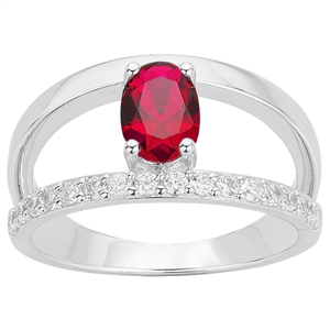 Bague, Gemstar Brand Femme, collection argent 925